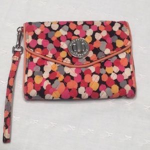 Vera Bradley Wristlet Pixie Blooms